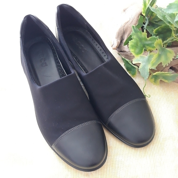 Ecco soft shock point black women's shoes size 41 - Picture 1 of 8